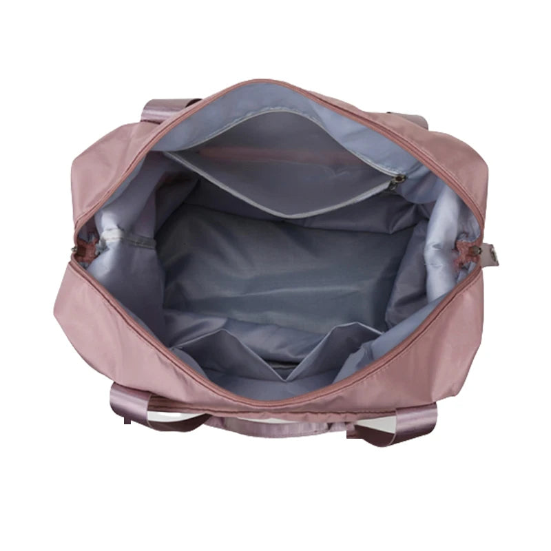 Unisex Large Capacity Folding Travel Bags Waterproof Luggage Tote Handbag