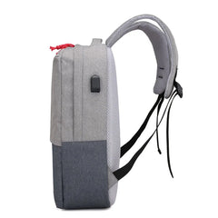 USB Charging Backpack Laptop Bags Students Preppy Style Women's School Bag