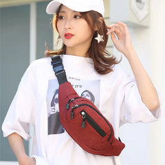 Women's Waist Bag Fanny Pack Shoulder Bag Bum Bag Girls Crossbody Chest Bag