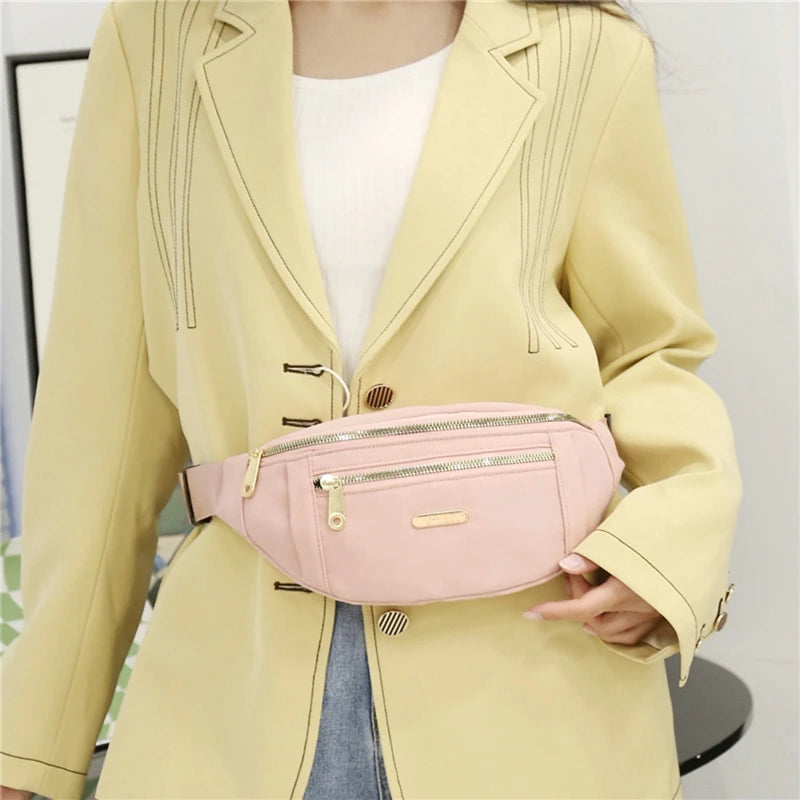 Women's Oxford Waist Bag Shoulder Crossbody Chest Bags