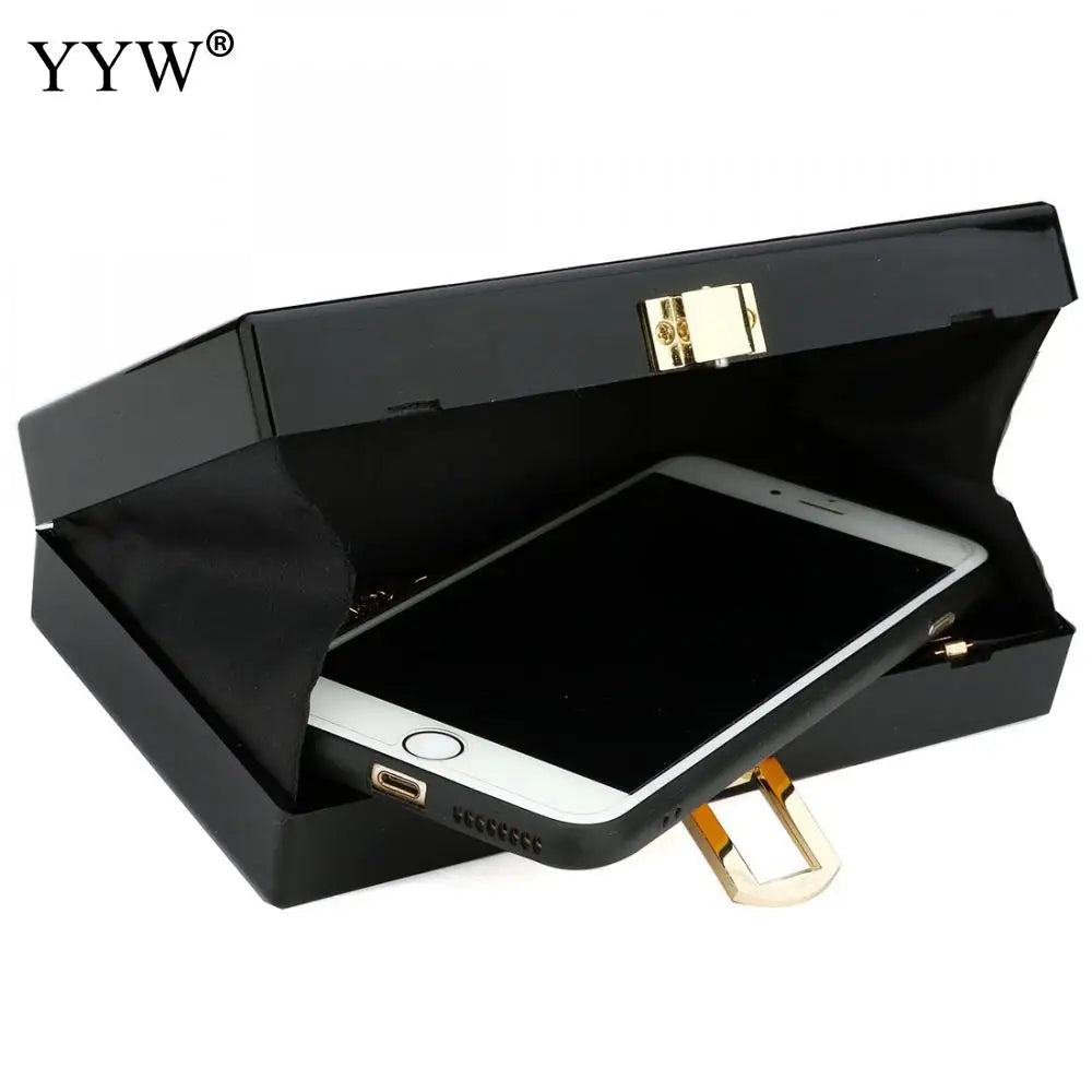 Acrylic Shoulder Bag Handbag Evening Clutch Bag