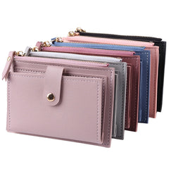 Women's Small PU Wallet Clutch Purse