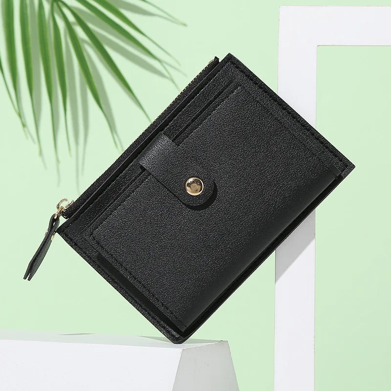 Women's Small PU Wallet Clutch Purse