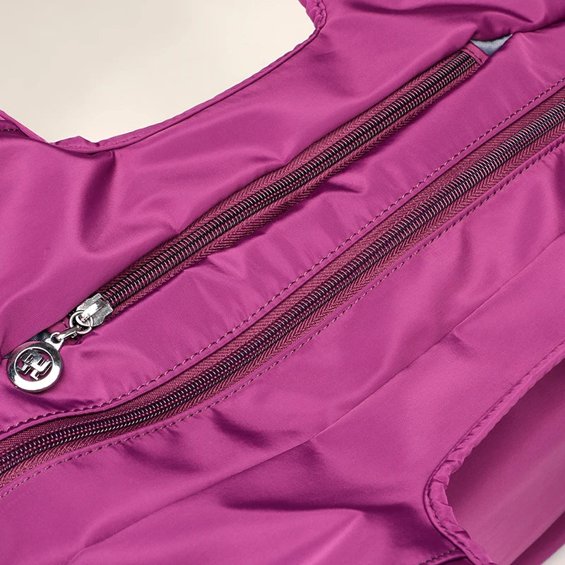 Waterproof Nylon Women Shoulder Bag Tote Handbags