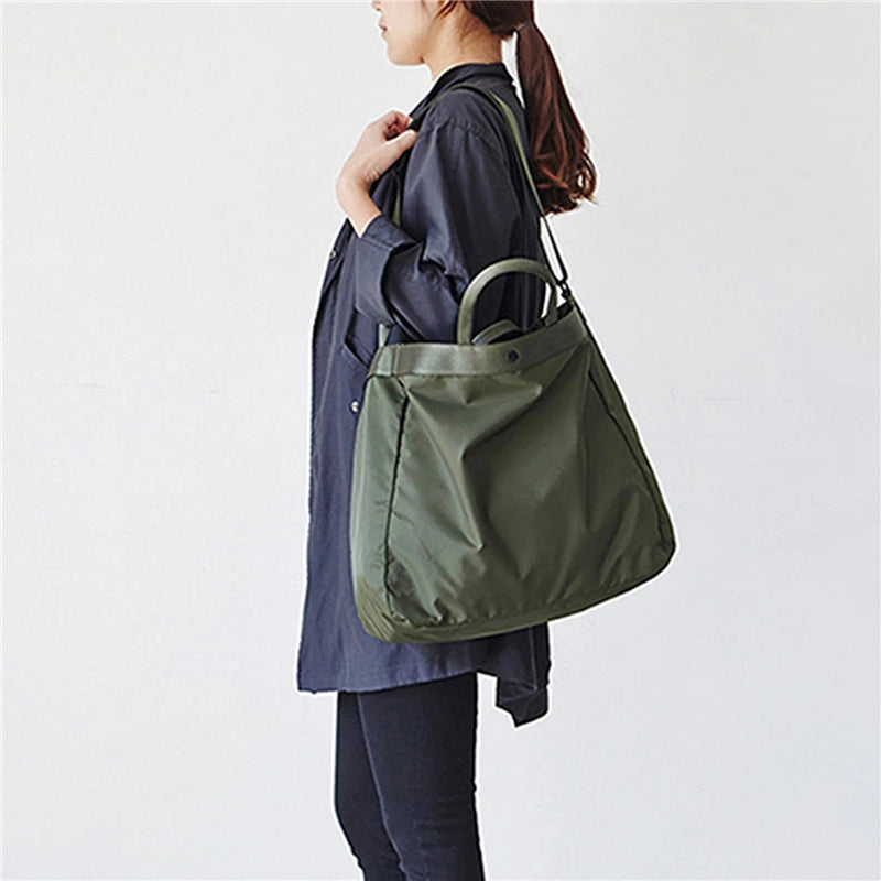 Waterproof Large Travel Bag - Men Crossbody Weekend Duffle Bag