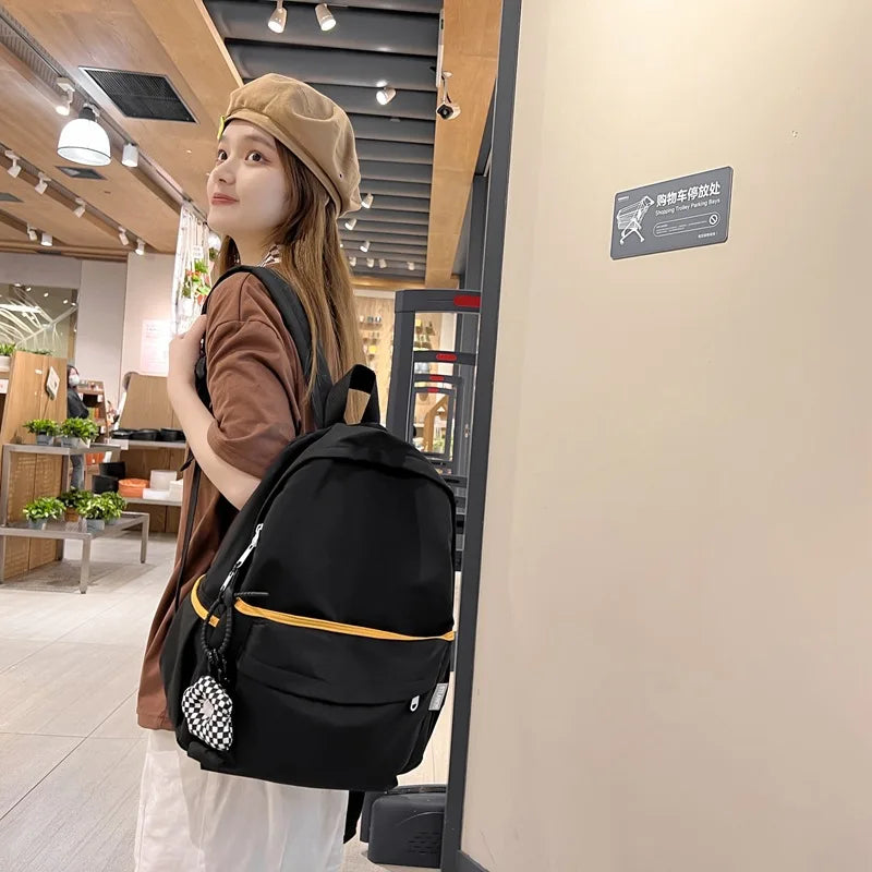 Waterproof Nylon Women Backpack Female Travel Bag Backpacks