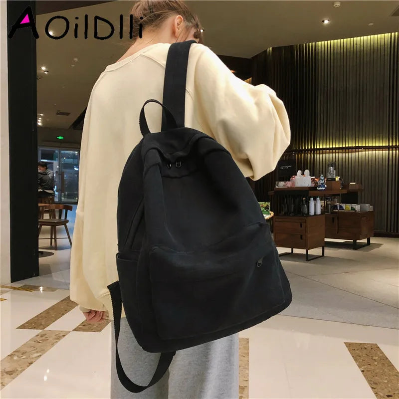 Waterproof Nylon Women Backpack Travel Bag Mochila Bookbag Backpacks