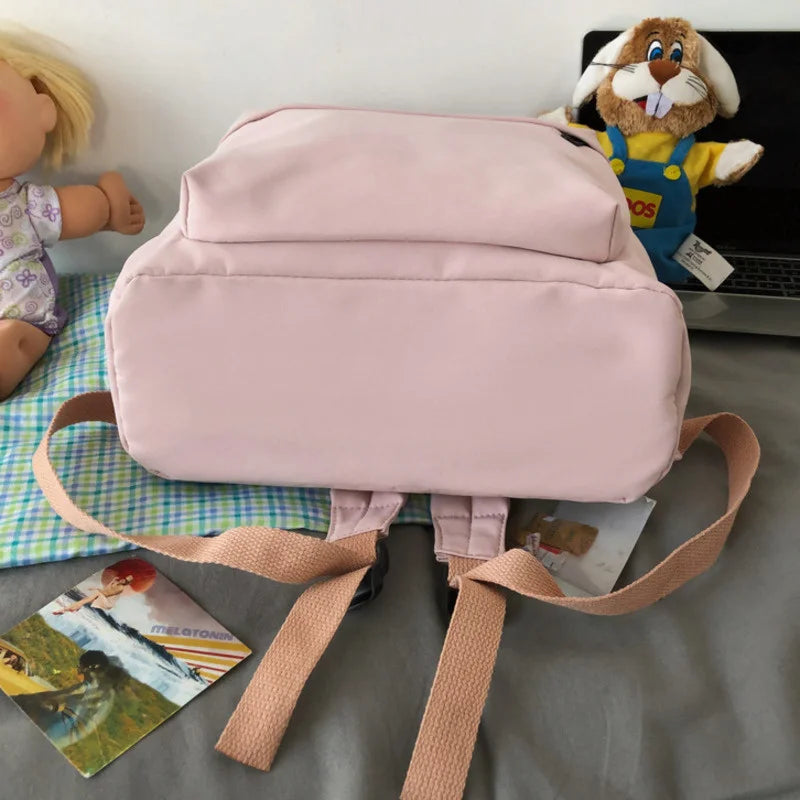 Waterproof Nylon Women Backpack Female Travel Bag Schoolbag For Teenage Girls