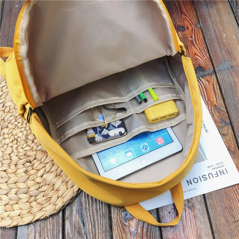 Waterproof Nylon Women Backpack Casual Backpack For Teenagers