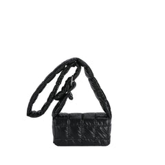 Winter Nylon Down Shoulder Bag Soft Handbag for Women