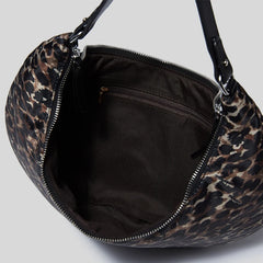 Winter Half Moon Padded Tote Shoulder Bag High Quailty Ladies Handbags