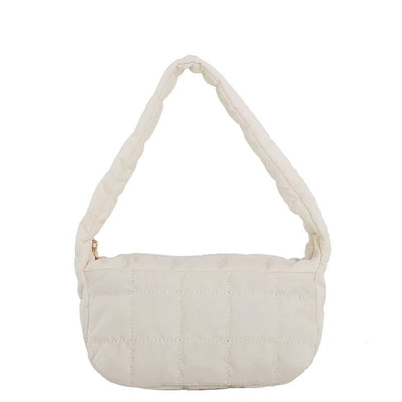 Winter Space Pad Cotton Women Shoulder Bag Soft Casual Female Shopper Bag