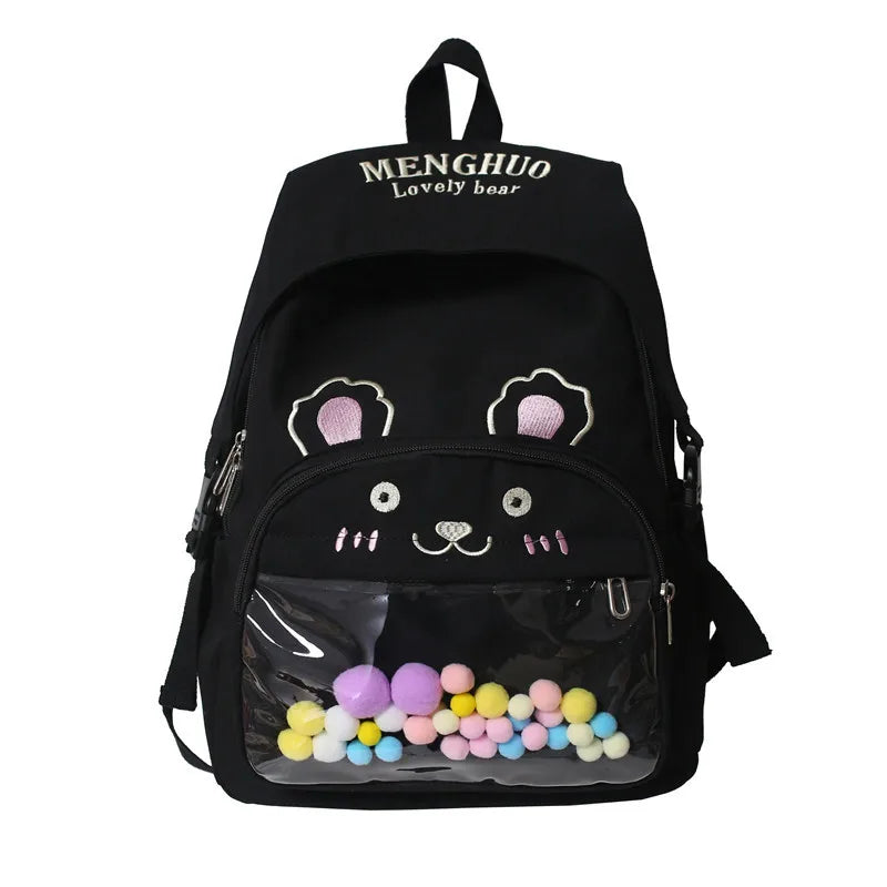 Canvas Lightweight Waterproof Backpack for Women