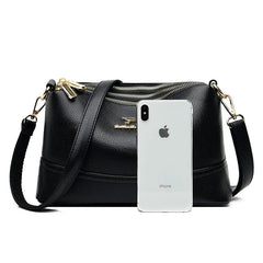 High Leather Crossbody Bag Famous Shoulder Messenger Bag