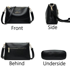High Leather Crossbody Bag Famous Shoulder Messenger Bag