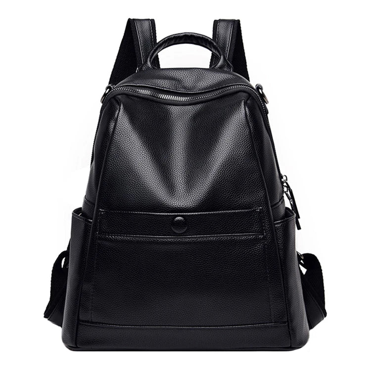 Fashionable Black Leather Crossbody Bag for Women