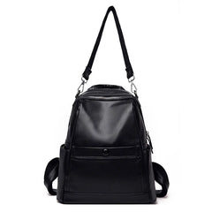 Fashionable Black Leather Crossbody Bag for Women