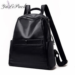 Fashionable Black Leather Crossbody Bag for Women