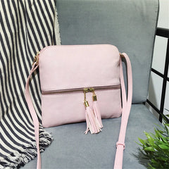 Tassel Shoulder Bag Crossbody Bag Female Wild Crossbody Bag Ladies Cellphone Bag