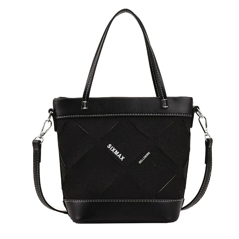 Letters Printed Crossbody Shoulder Bag for Women