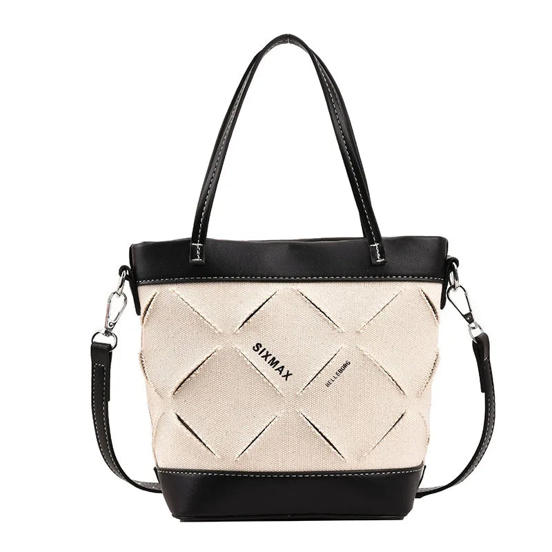 Letters Printed Crossbody Shoulder Bag for Women