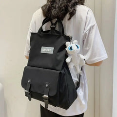Nylon Crossbody Shoulder Bag Large Capacity Handbag Backpack for Women