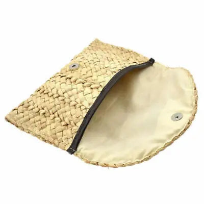 Straw Shoulder Tote Messenger Knit Satchel Beach Bag