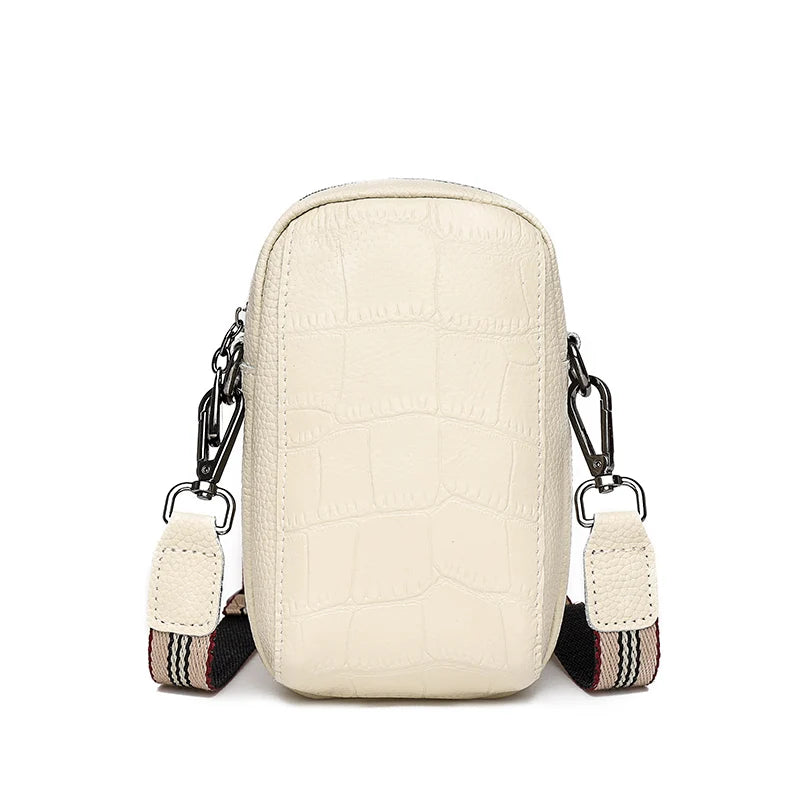Mini Leather Shoulder Bag for Women