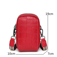 Mini Leather Shoulder Bag for Women