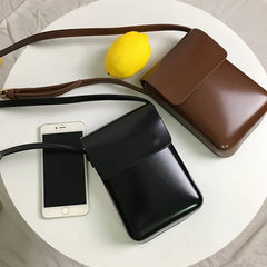 Women Pu Leather Shoulder Bag Large Capacity Crossbody Solid Flap Purse