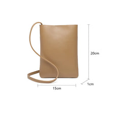 Women Handbags Pu Leather Shoulder Bags Retro Crossbody Small Purse
