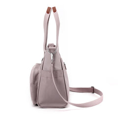 Waterproof Oxford Tote Shoulder Bag Large Capacity Top-handle Messenger Bag