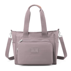 Waterproof Oxford Tote Shoulder Bag Large Capacity Top-handle Messenger Bag