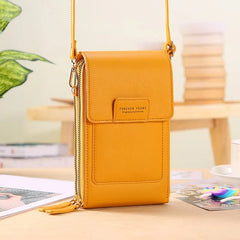 Women Handbags Transparent Touch Screen Cell Phone Purse Crossbody Shoulder S