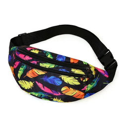 Holographic Waist Bag Crossbody Chest Phone Purse Multifunction Belt Bum