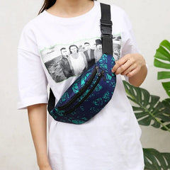 Holographic Waist Bag Crossbody Chest Phone Purse Multifunction Belt Bum