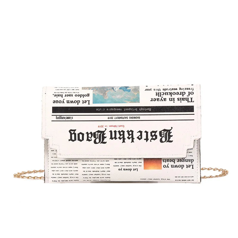 Women Joker Messenger Bag Chain Shoulder Bag