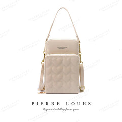 Women Phone Shoulder Bag High Female Crossbody Bags Love PU Leather Handbag