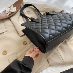 Vintage Tote Messenger Handbag Soft PU Leather Shoulder Bag