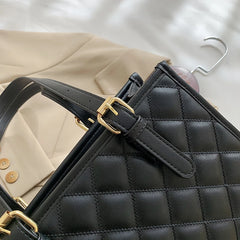 Vintage Tote Messenger Handbag Soft PU Leather Shoulder Bag