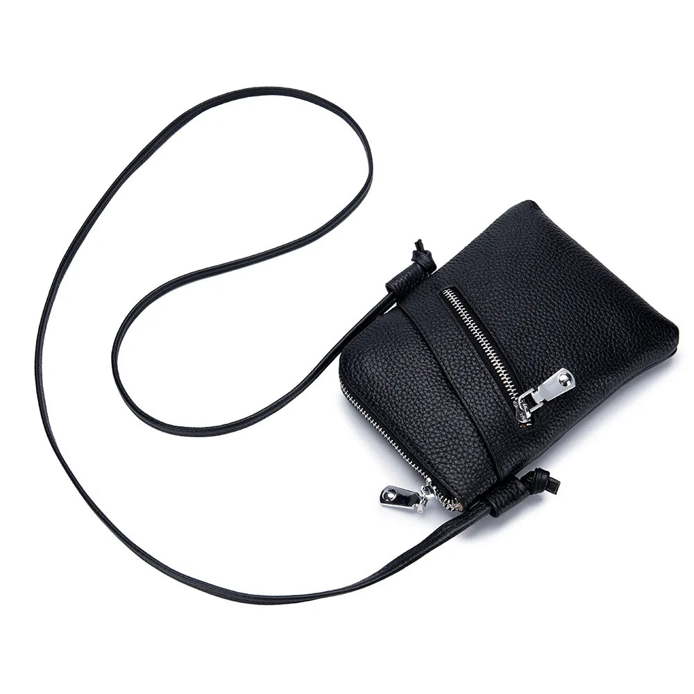 Women Leather Crossbody Bag Large Capacity Hand Bag