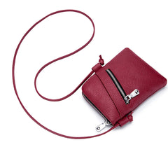 Women Leather Crossbody Bag Large Capacity Hand Bag