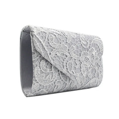 Women Wallet Floral Lace Envelope Clutch Wedding Evening Handbag Purses