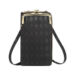 Women's Leather Wallet Crossbody Handbag
