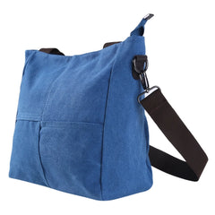 Canvas Handbag Messenger Bag Women's Shoulder Purse Female Cloth Bag