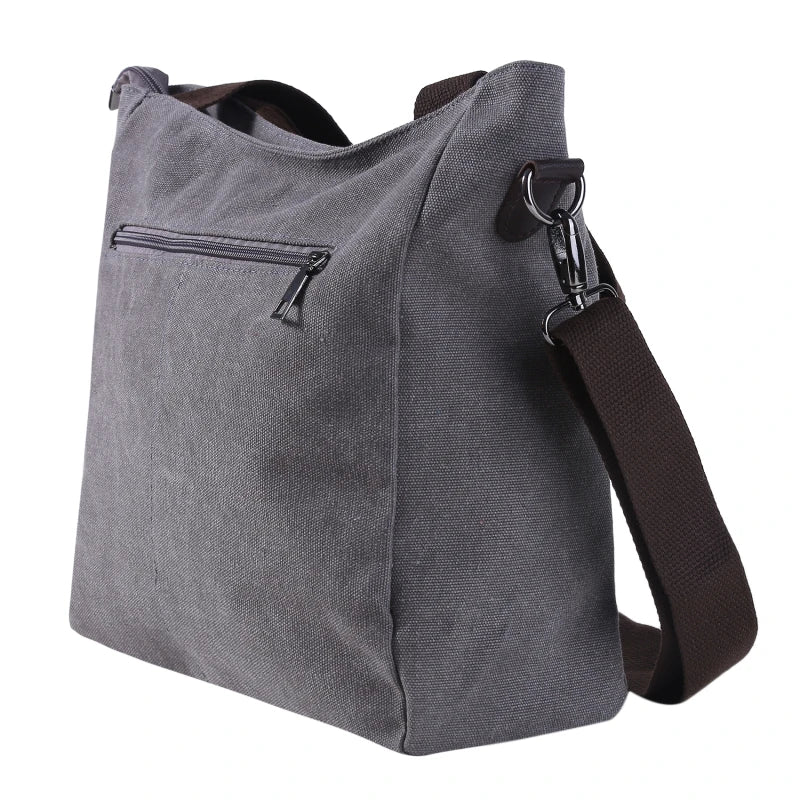 Canvas Handbag Messenger Bag Women's Purse Female Shoulder Cloth Bag