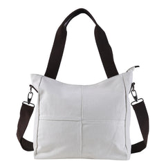 Canvas Handbag Messenger Bag Women's Purse Female Shoulder Cloth Bag
