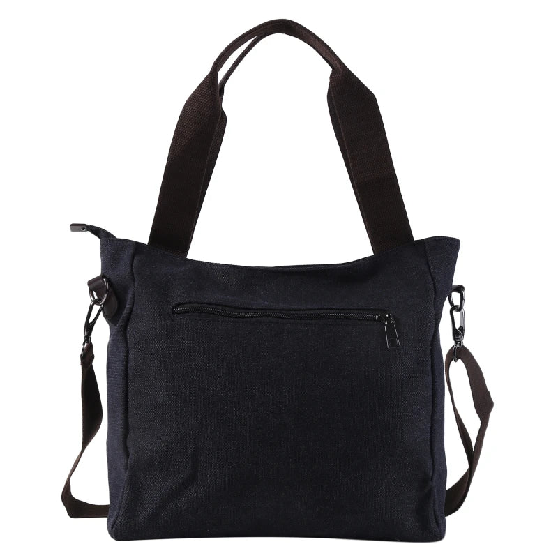 Canvas Handbag Messenger Bag Women's Purse Female Shoulder Cloth Bag