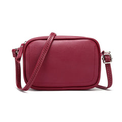 Leather Messenger Bag Crossbody Handbag Women Shoulder Sac A Main