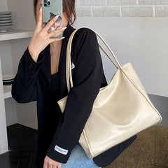 Soft PU Leather Women Shoulder Bag Handbags Casual Crossbody Bags Tote Bag